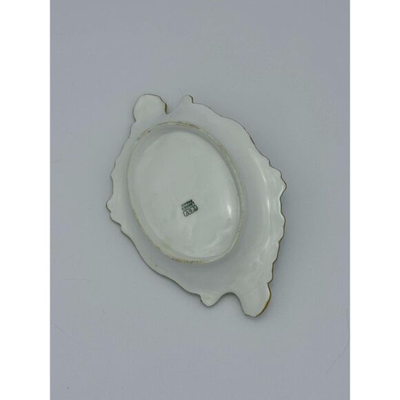 Hand Painted Tressemann & Vogt T & V Limoges France Trinket Candy Dish Tray - Picture 2 of 5